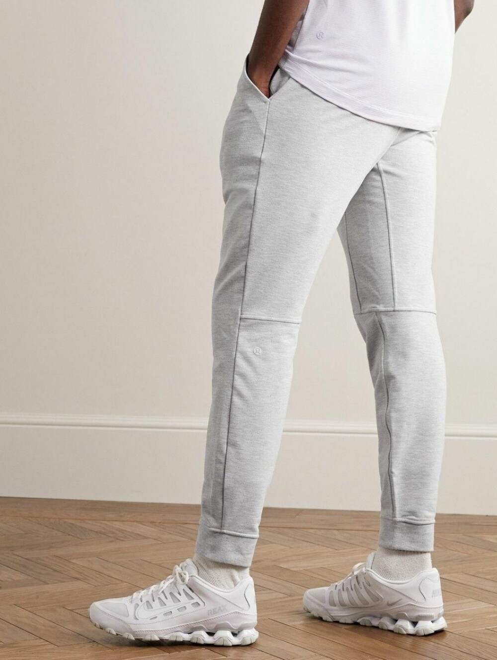Lululemon City Sweat Jogger Heathered Light Grey Men's Medium M - Picture 2 of 10